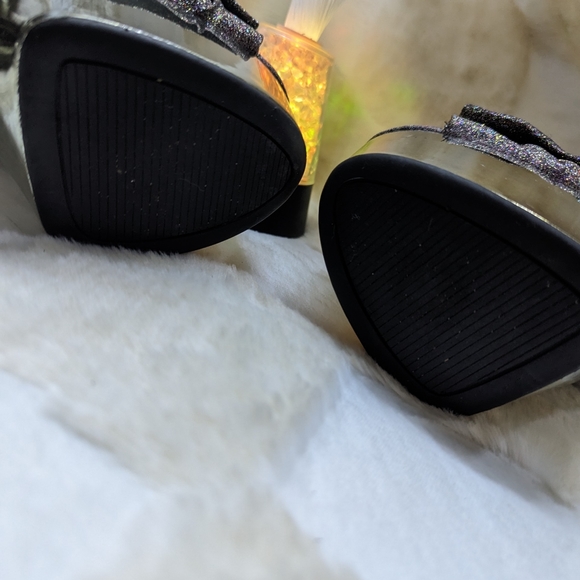 Steve Madden size 7 glittered stiletto with 6inch heel - Picture 5 of 7